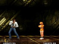 une photo d'Ã©cran de The King of Fighters 99 - Millenium Battle sur SNK Neo Geo